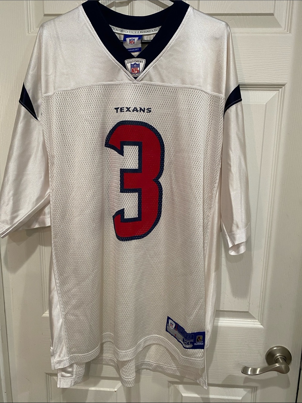 Reebok NFL Houston Texans #3 Jersey K .BROWN XL